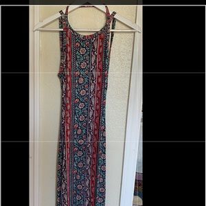 Soft, stretchy low back dress